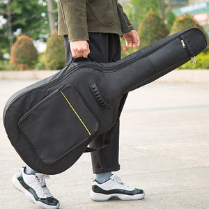 Su geçirmez Oxford bez gitar çantası durumda kalınlaşmış pamuk sırt çantası akustik bas elektrik gitar sahne çantası - Product Image 5