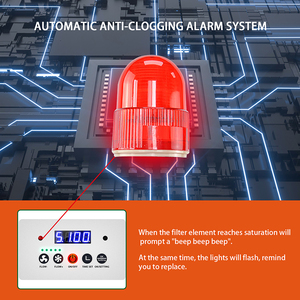 FUMECLEAR Estrattore di Fumi Laser a 3 Stadi di Filtrazione 350W con Filtro HEPA H13 per CO2 VOCS, Saldatura <span class=keywords><strong>Fai</strong></span>-<span class=keywords><strong>da</strong></span>-<span class=keywords><strong>Te</strong></span>, Evacuatore di Fumo Industriale - Product Image 4