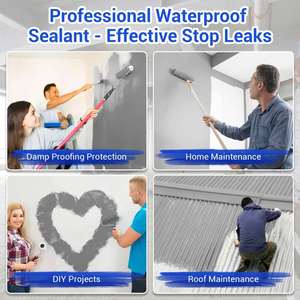 Sellador de Poliuretano Ecológico, Duradero e Impermeable para Techos, Paredes y Piscinas - Uso Interior/Exterior, Alta Resistencia, Reparación de Fugas - Product Image 6
