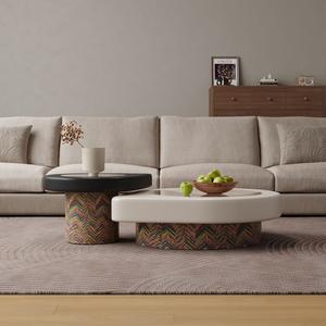 <span class=keywords><strong>Table</strong></span> <span class=keywords><strong>basse</strong></span> moderne haut de gamme <span class=keywords><strong>en</strong></span> verre trempé durable, forme spéciale, luxe léger, convertible, écologique, avec rangement, mobilier de maison - Product Image 3