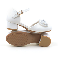 Chaussures Mary Jane Princesse roses à talon carré pour petites filles, avec nœud pailleté, nouvelle collection 2025, pour la danse, personnalisables