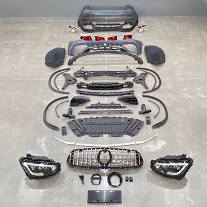 2016-2019y <span class=keywords><strong>GLC</strong></span> X253 Actualización de coche antiguo a 2020y nuevo GLC63 SUV kits de carrocería parachoques Sistema de piezas de carrocería para <span class=keywords><strong>Mecedes</strong></span> Benz Clase <span class=keywords><strong>GLC</strong></span> - Product Image 1