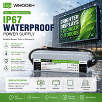 Alimentation à découpage IP67 300W 12V pour bande LED, transformateur étanche AC 110V/220V DC, haute stabilité