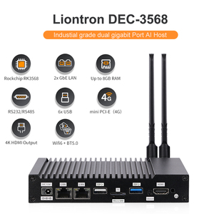 LIONTRON Embedded <span class=keywords><strong>Computer</strong></span> Android/Linux-<span class=keywords><strong>System</strong></span> Dual-Netzwerk anschluss in Industrie qualität AI Host 1 geht auf Computing Power Dual über - Product Image 6