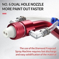 Pistolet de pulvérisation électrique sans air, buse en acier inoxydable épaisse ignifuge, bricolage, 3000 psi, pulvérisation de peinture