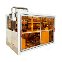 Machine de formage, d'érection et de scellage entièrement automatique pour boîtes en carton ondulé pour ligne de production d'emballage