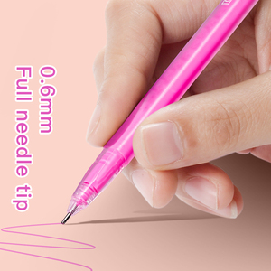 Ensemble de stylos surligneurs de grande capacité 12 couleurs pastel pour l'art, croquis peints à la main et compte de main en gel à l'école et au bureau - Product Image 5