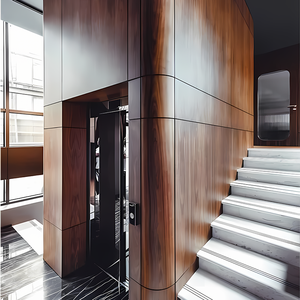 Ascensor Residencial Compacto con Sistema <span class=keywords><strong>de</strong></span> Tracción, Cabina <span class=keywords><strong>de</strong></span> Acero Inoxidable, Elevador Doméstico con Sistema <span class=keywords><strong>de</strong></span> Accionamiento por Tracción, Ascensor Privado para el Hogar - Product Image 6