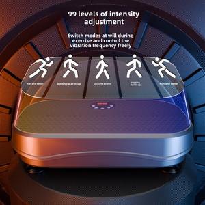 <span class=keywords><strong>Plateforme</strong></span> de fitness silencieuse à vibrations haute fréquence RS pour la combustion des graisses avec télécommande – Équipement de gym à domicile - Product Image 5