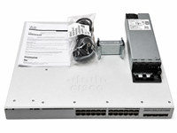 Cisco C9200L 24P 4G E 24 Port PoE Gigabit Switch LACP SNMP VLAN Full Half Duplex Tersedia di AS Switch Jaringan