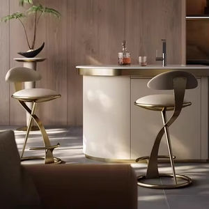 Tabouret haut italien simplifié, populaire, haut <span class=keywords><strong>de</strong></span> gamme, pour <span class=keywords><strong>bar</strong></span>, table d'îlot <span class=keywords><strong>de</strong></span> cuisine, hôtel, <span class=keywords><strong>chaise</strong></span> <span class=keywords><strong>de</strong></span> loisirs, <span class=keywords><strong>chaise</strong></span> <span class=keywords><strong>de</strong></span> comptoir <span class=keywords><strong>de</strong></span> <span class=keywords><strong>bar</strong></span>, avec dossier - Product Image 3