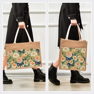 Bolsas de Compras de Yute Reutilizables Ecológicas Personalizadas de Fábrica Feifeiyu, Bolsas de Playa - Product Image 5