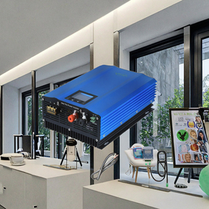 Convertisseur solaire monophasé 1000W/1200W LCD/WIFI 24V/36V/48V/72V/96V pour décharge <span class=keywords><strong>de</strong></span> batterie, raccordement au réseau avec capteur limiteur - Product Image 2