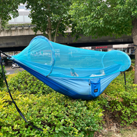 Hamac plat ultraléger en nylon ripstop avec moustiquaire pour jardin suspendu extérieur, vente en gros
