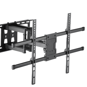 <span class=keywords><strong>Support</strong></span> Mural <span class=keywords><strong>TV</strong></span> Orientable et Inclinable Grande Taille Robustesse pour Écrans 32"-80", Entièrement Articulé en Acier - Product Image 1