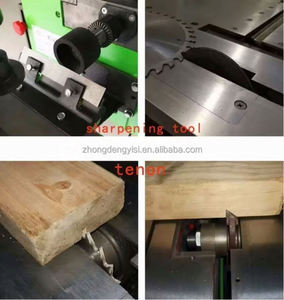 Machine à bois combinée 260 mm, machine à bois industrielle multifonctionnelle très vendue, outil combiné pour le travail du bois - Product Image 3
