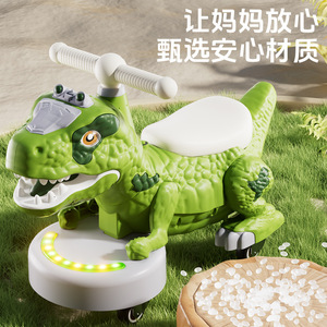 Voiture à roulettes sur le thème <span class=keywords><strong>des</strong></span> dinosaures avec roues silencieuses en plastique, quad pour garçons et filles - Jouet à roulettes - Product Image 6