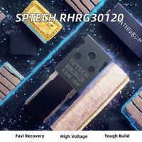 Diode de commutation à récupération ultra-rapide SPTECH RHRG30120 1200V/30A à 247V Diode haute tension d'origine en stock