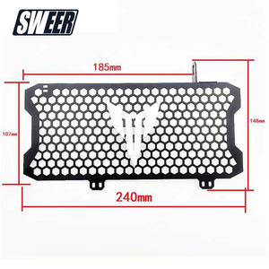Cubierta protectora de radiador para tanque de agua <span class=keywords><strong>Yamaha</strong></span> <span class=keywords><strong>Mt</strong></span> <span class=keywords><strong>15</strong></span>, accesorios para motocicleta, protector de tanque 2019-2024 - Product Image 4