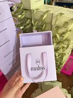 Boîtes coulissantes personnalisées en carton vert sauge avec gaufrage, doublure en aluminium, matériaux recyclés, logo, pour petits articles et bougies