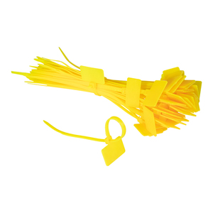 Thân thiện với môi Nylon quan hệ cáp tự khóa ul66 nhãn <span class=keywords><strong>tag</strong></span> cáp nhựa Tie <span class=keywords><strong>tag</strong></span> Maker - Product Image 1