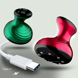 Aspiradora eléctrica con luz roja, cuerpo de ventosas calentadas, herramientas Gua Sha, dispositivo de terapia de ventosas eléctricas, masajeador de terapia de ventosas inteligente - Product Image 4