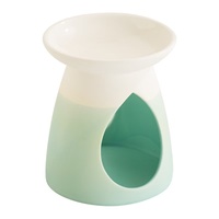 Diffuseur de brûleur d'huiles essentielles en céramique, cadeau d'aromathérapie décoratif pour la chambre à coucher, le bureau, la relaxation