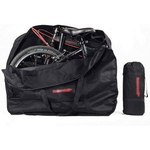 Sac de vélo pliable 20 pouces BSCI - Étui de transport imperméable pour vélo, idéal pour les voyages en voiture, en train ou en avion - Product Image 1