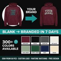 Sweat à capuche streetwear épais coupe oversize et carrée 400 g/m² en coton brossé, service d'impression de logo personnalisé OEM 50 pièces