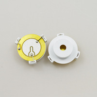 Avertisseur sonore piézoélectrique passif rond de 36 mm à montage traversant avec fils, en plastique, pour machine-outil et alarme d'avertissement de coffret de commande