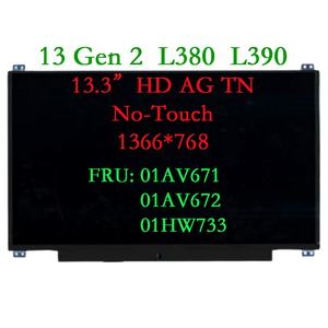 M133NWN1 B133XTN01.6 لينوفو 13 جين 2 L380 L390 فرو 01AV671 01AV672 01HW733 "HD TN 30pin - Product Image 3