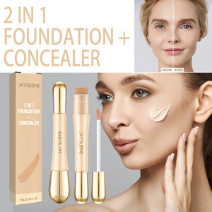 Correcteur de couleur de maquillage liquide imperméable à l'eau longue durée à couverture complète de maquillage de marque privée - Product Image 3