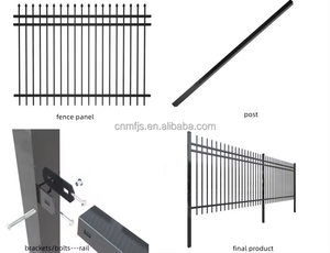 Paneles de Cerca para Jardín de Acero Galvanizado Premium de 6 Pies, Diseño 3D Ecológico que Ofrece una Fuerte Protección para Uso Residencial - Product Image 2
