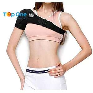 TopOne, almohadilla protectora de brazo elástico transpirable, cinturón de soporte de hombro ortopédico dislocado - Product Image 3