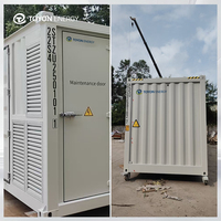 Armoire de stockage de batteries LiFePO4 253 kWh sur réseau avec refroidissement liquide et PCS 125 kW