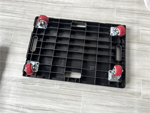 Hochwertiger, zusammensteckbarer Schildkrötenwagen mit Rädern, Logistik-<span class=keywords><strong>Trolley</strong></span>, stapelbarer Kunststoff-Transportwagen - Product Image 4