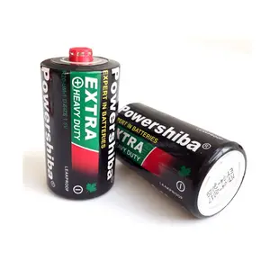 Fábrica Diretamente Atacado Alta Qualidade R20 Dry Zinc Carbon D Size Battery Fabricantes OEM Accepted