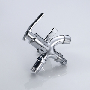 Grifo de Agua de Plástico de Doble Salida, Económico, Directo de Fábrica, de 2 Vías para Exteriores y Lavadora - Product Image 4