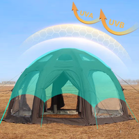 Tente de camping gonflable, tente dôme, tente à air, imperméable et anti-UV, tente dôme d'extérieur