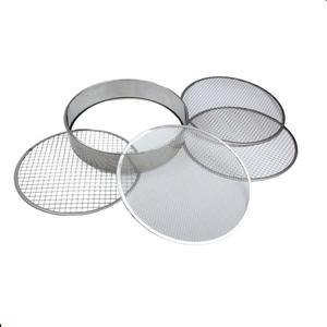 5 interchangeables 4 microns 250 diamètre 304 acier inoxydable 250 diamètre 304 filtre en acier inoxydable treillis métallique tamis d'essai - Product Image 6