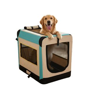 Cage à chien souple classique pliable, cadre en métal solide, cage à chien pour animaux de compagnie, prix économique, cage souple pour chiot - Product Image 1