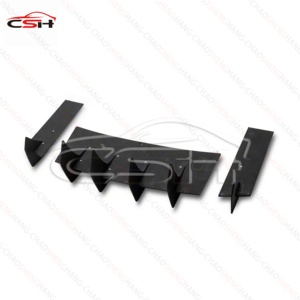 Diffuseur de pare-chocs arrière ABS pour Camaro 6e génération 2016-2024, style <span class=keywords><strong>ZL1</strong></span>, avec embouts d'échappement quadruples - Product Image 4