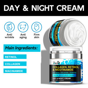 Personnalisé/OEM Rétinol Collagène Nicotinamide Crème pour le visage 50ML <span class=keywords><strong>Anti</strong></span>-rides <span class=keywords><strong>Anti</strong></span>-âge Soins de la peau Crème hydratante pour le visage pour les femmes - Product Image 5