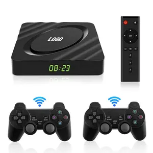 2023 Suppliers Video Game Console Android Box 4Gb 64Gb Cheapest Con Juegos Tv Box Android 11 Dual Wifi Set-Top Hd Boxes