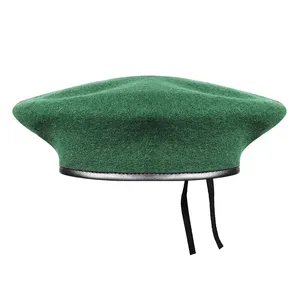 XINXING Großhandel Green Wool Tactical Embroidered Combat Beret Hat