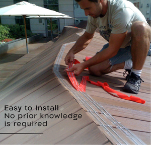 Fabbrica OEM uccello elettrico Shock nastro per il controllo degli uccelli giardino e all'aperto - Product Image 4