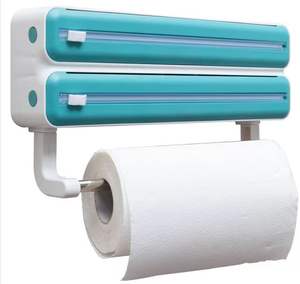 Distributeur de <span class=keywords><strong>papier</strong></span> <span class=keywords><strong>aluminium</strong></span> et de film plastique avec coupe-<span class=keywords><strong>papier</strong></span>, organisateur et porte-serviettes en <span class=keywords><strong>papier</strong></span>, boîtes et bacs de rangement pratiques - Product Image 1