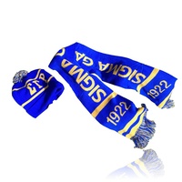 GREEK SORORITY INSPIRIERTE SCHAL Sigma Gamma Rho Winter Graduation Kente Stola SGR 1922 Schal Hut Set Stricks chal