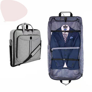 Sac de rangement pour vêtements de costume Oxford pour homme, tendance, avec fermetures éclair, résistant à la saleté et infroissable, emballage portable pour vêtements - Product Image 2