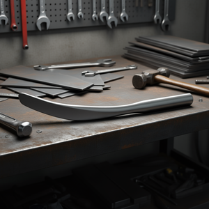 Palanca de acero 412 de alta resistencia para trabajos en metal - Product Image 3